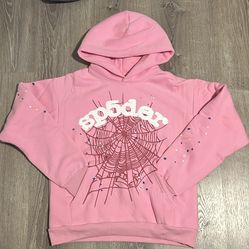 Pink Spider Hoodie
