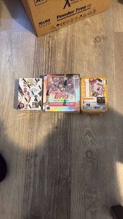 NBA trading card lot of 3