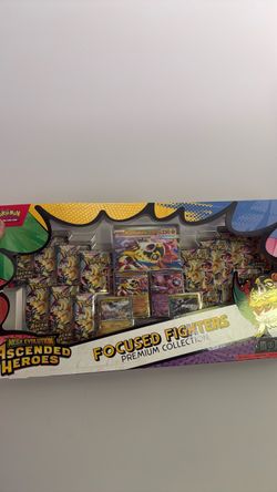 Pokémon Focused Fighters Premium Collection Box