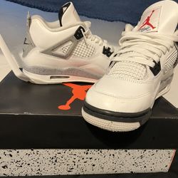 Jordan 4 White Cement