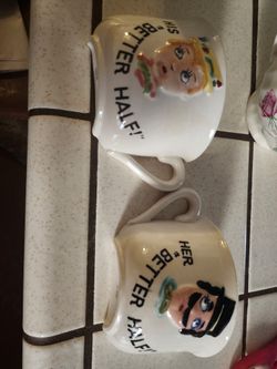 His And Her Better Half Vintage decor