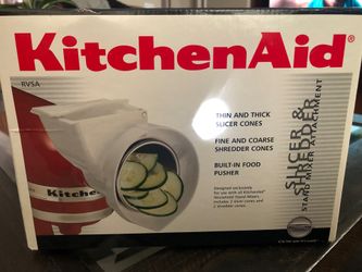 Kitchen Aid slicer/shredder mixer attachment