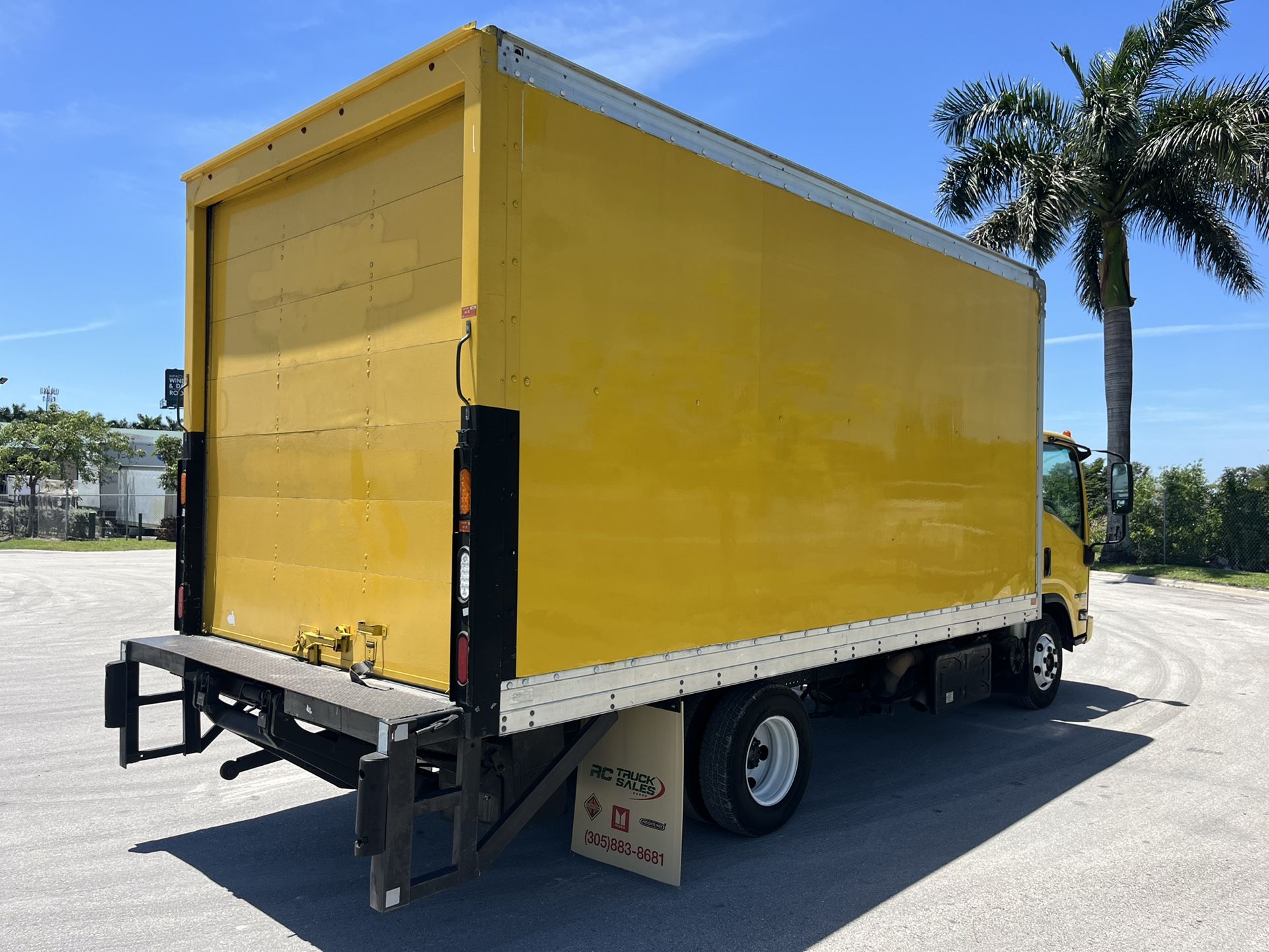 2016 Isuzu NPR HD NQR NRR 16 Foot Box Truck Camion De 16 Pies 26 Pies