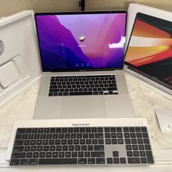 Like New 2019 MacBook Pro 16” 6core I7 16RAM 512HD XTRAS