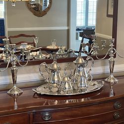 Reed & Barton Tea Set