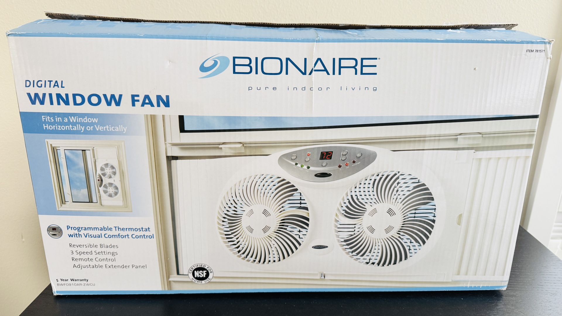 Bionaire Window Fan