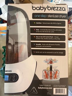 New Baby Brezza One Step Sterilizer Dryer