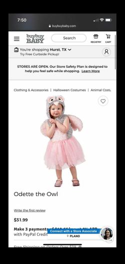 New Odette the Owelet Halloween Costume
