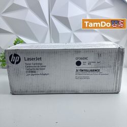 HP CF360XC 508X Black Toner Cartridge, High Yield, Compatible w/ HP M553 Series