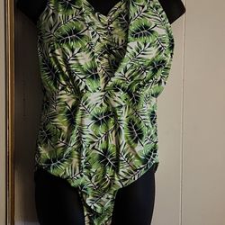 NEW Forever 21 Green Swimsuit Size 3X  $15