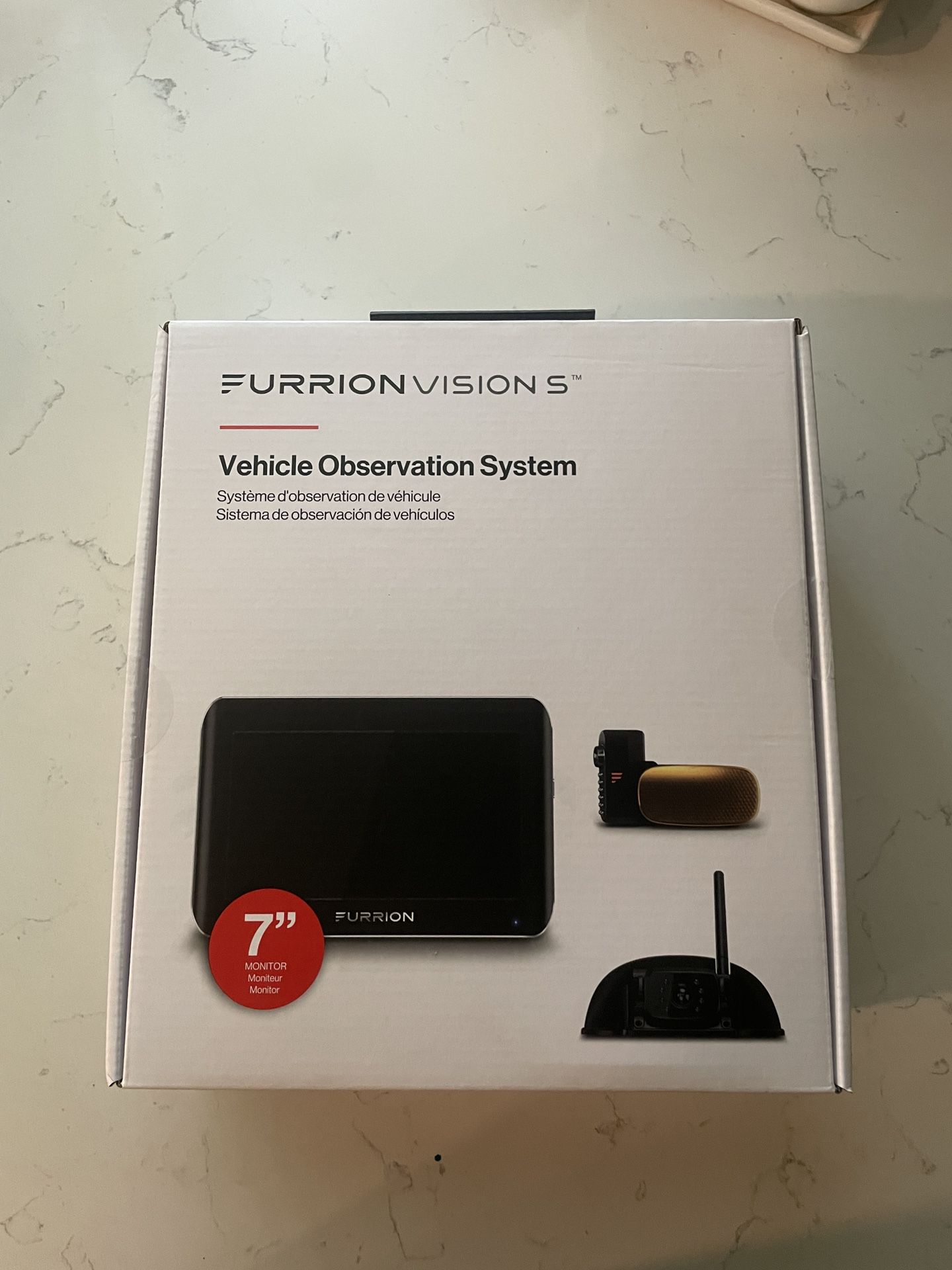 Furrion Vision S 3-camera System With Sharkfin Rear Camera