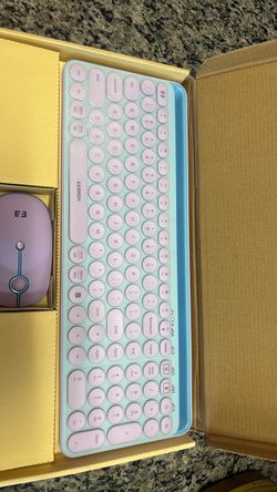 Keyboard never used purple