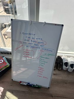 Viz Pro White Board with Stand + Markers