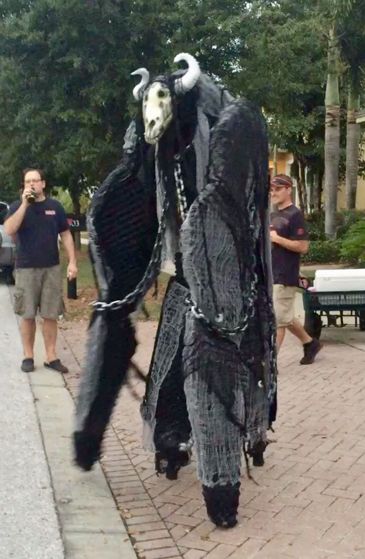 Custom 4 Legged Stilt Costume