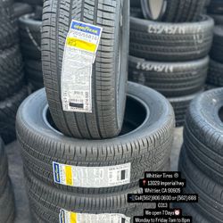 SET OF NEW TIRES, 205/55R16 GOODYEAR EAGLE RSA, INCLUDING MOUNTING AND BALANCING. ASK ME FOR ANY SIZE OR BRAND, LLANTAS NUEVAS