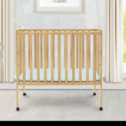 Mini Crib/ Folding Portable Mini Baby Crib With Mattress/ Baby/ Nursery/ Furniture/ New