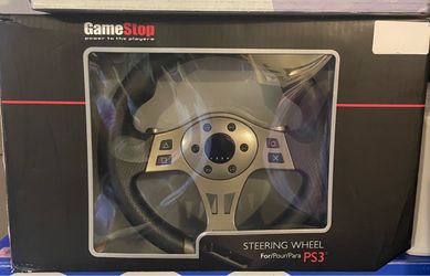 playstation 3 steering wheel
