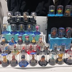 Domez Series mini-figures collection from Zag toys.  41 figures. 