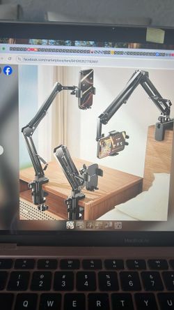 Phone Holder For Bed Desk, Cell Phone Stand For Desk, Iphone Holder Laying Down Bed