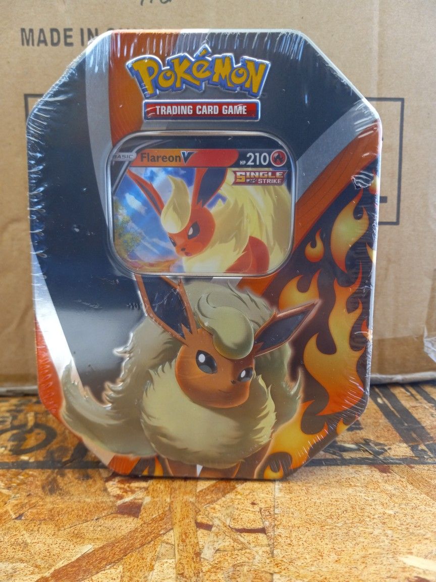 Pokemon Flareon Tin