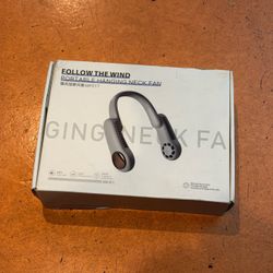 NEW Rechargeable Bladeless Neck Fan 3-Speed USB-C Hands-Free 2400mAh