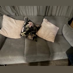 2 Pieces Couch Living Room Set- Almost New Brand! 