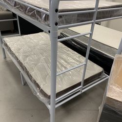 Brand New Metal twin bunk beds!