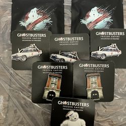 Ghostbusters pins And Blind Bags