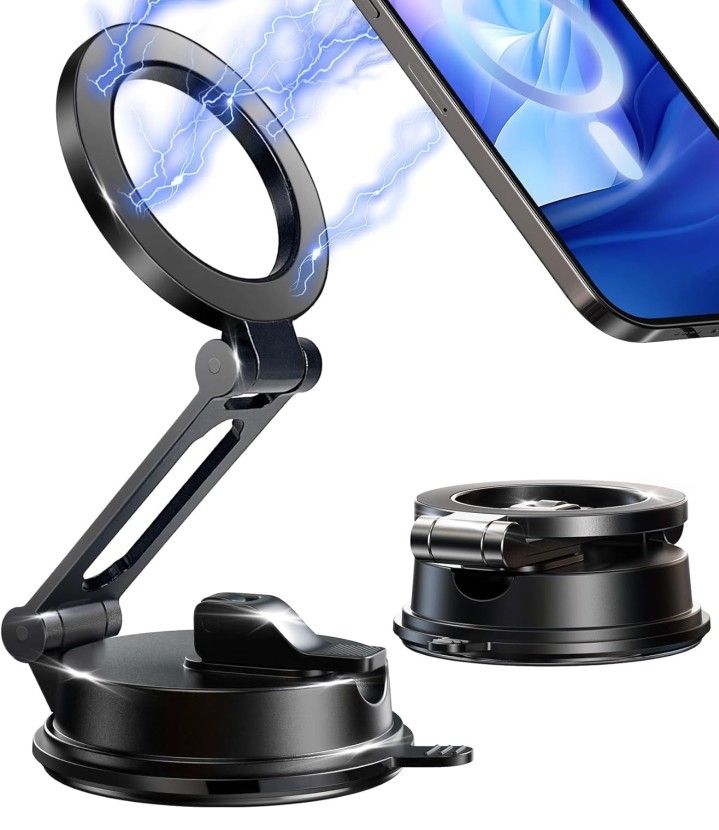 Vacuum Suction Folding Car Mount