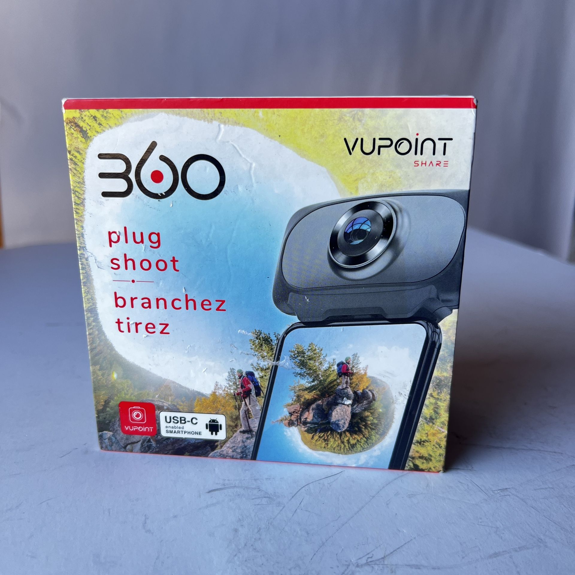 VuPoint [ Share360 ] 4K Digital Action Camera for Smartphones (Android / iPhone)