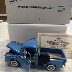 Franklin Mint 1958 Chevy Apache Step-side Pickup