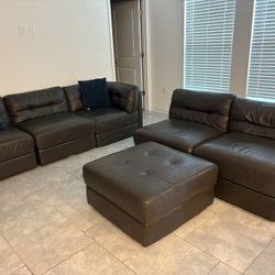 5pc leather Couch Set