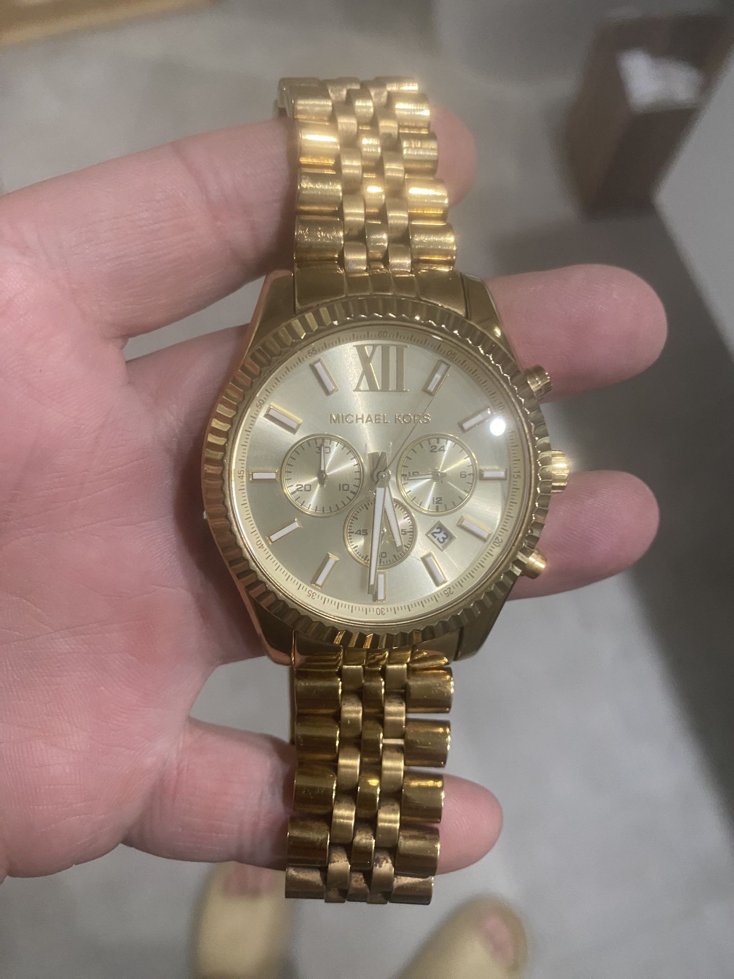Michael Kors Gold Watch