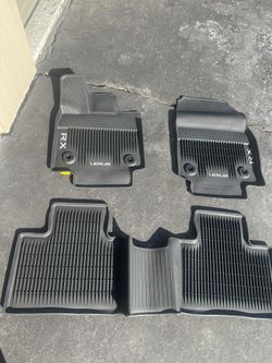 Factory All Weather Mats For 23-26 Lexus Rx350