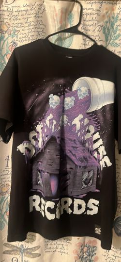 Dope House Records Graphic T-Shirt – Black/Purple