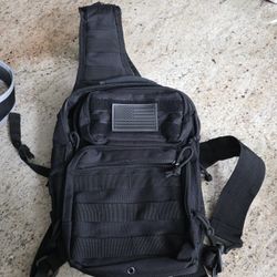Cross Body Bag With US Flag