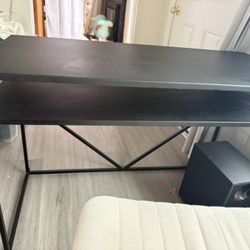 Black Metal Desk