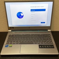  Acer Predator Triton 300 SE - 14" Intel i7-11375H 3.3GHz 16GB Ram 512GB SSD W10H