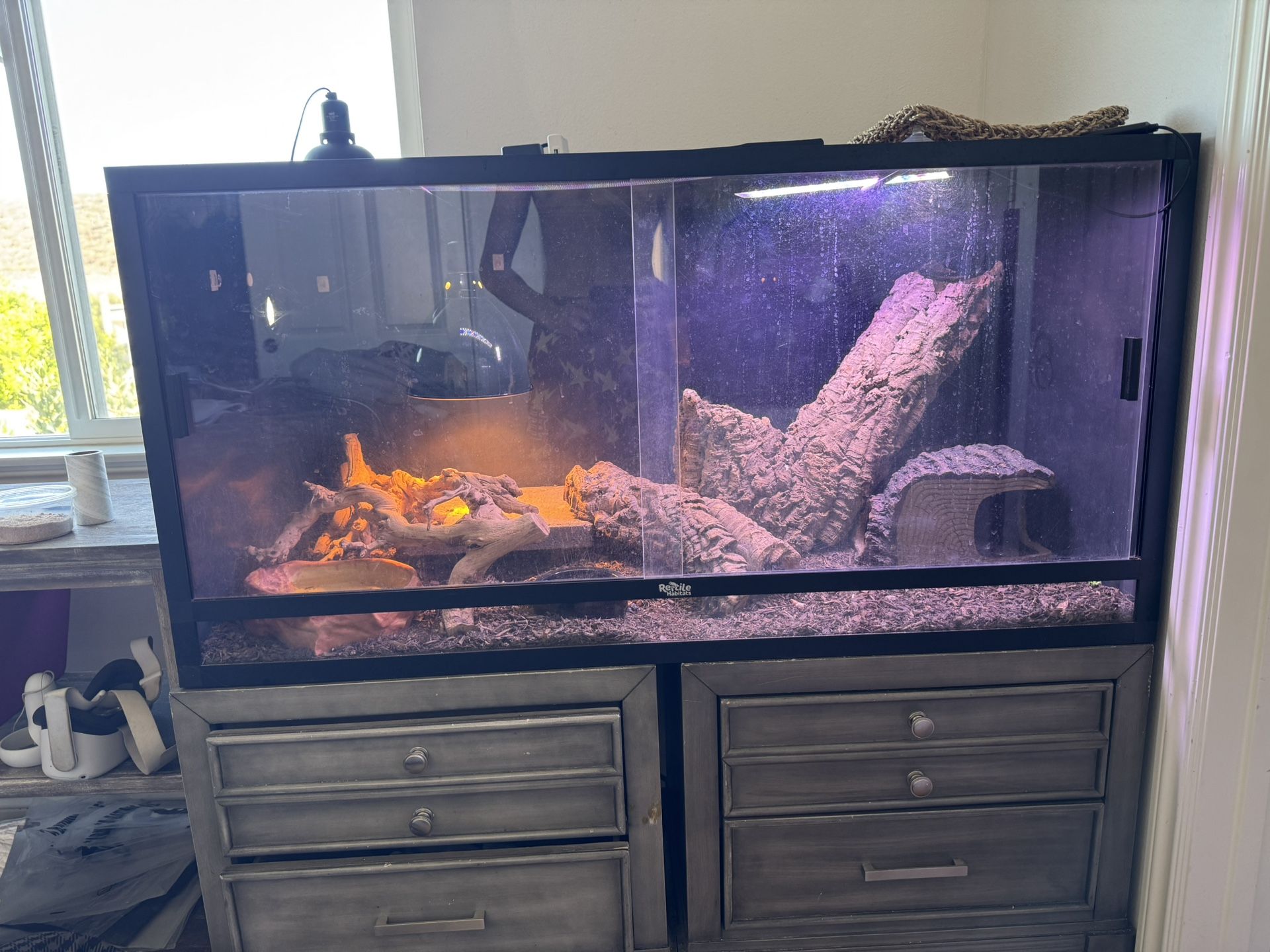 120 Gallon Reptile Terrarium