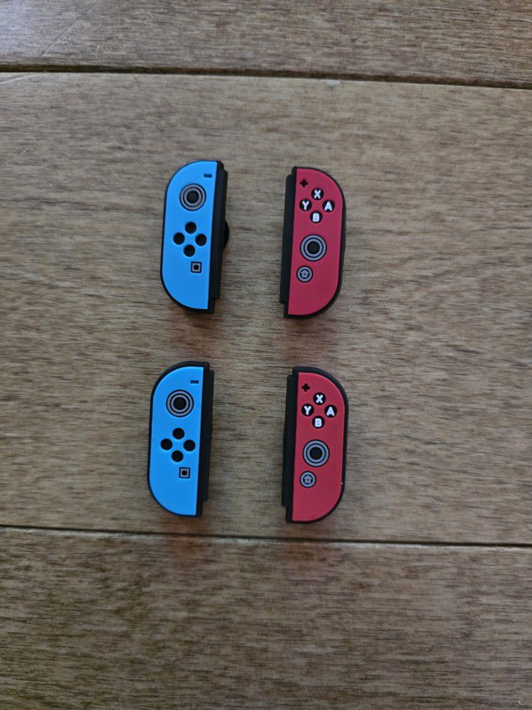 Lot Of 4 Nintendo Switch Shoe Charms 