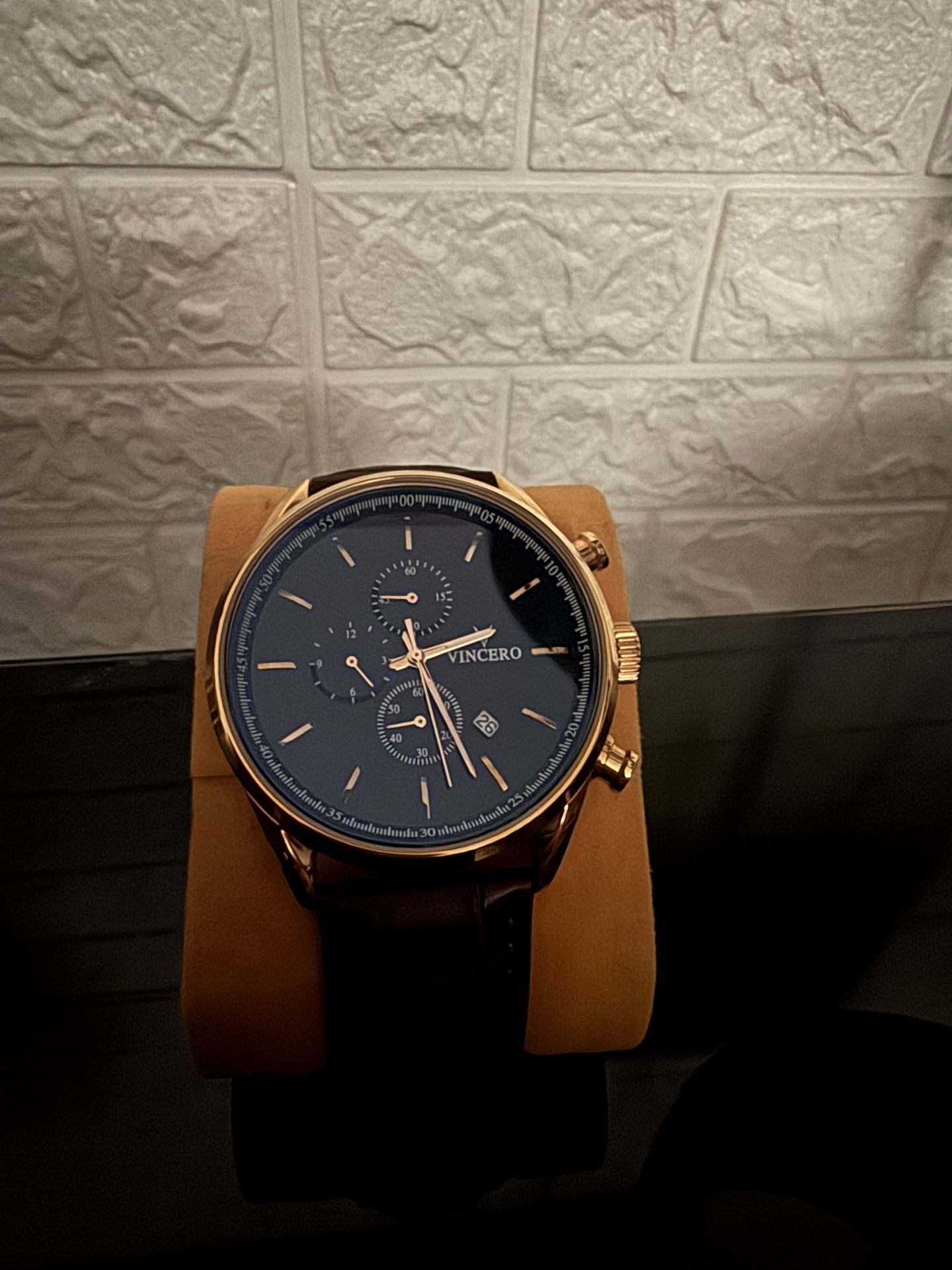 Vincero Chrono Rose Gold Italian Watch