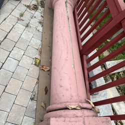 Large Outdoor Decorative Pillar For Backyard 