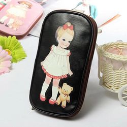 Cute Doll Pencil Case Cosmetic Case