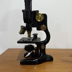 Early Bausch & Lomb Binocular Microscope Pat 1915_1925.