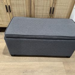 Gray Ottoman