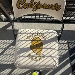 Vintage University Of California Berkeley Stadium Sideline Chair 