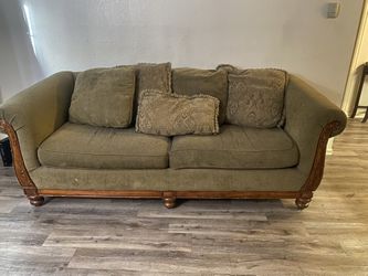 Couch With Pillows