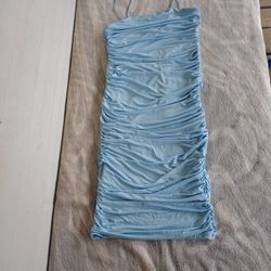 Forever 21 baby blue dress Sz Small