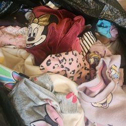 Giant Bag Of Baby Girl Clothes Size 18-24 Mos 
