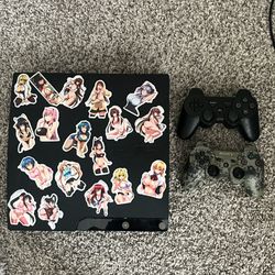 PS3 With two controllers & games
